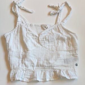 Roxy White Tank Top